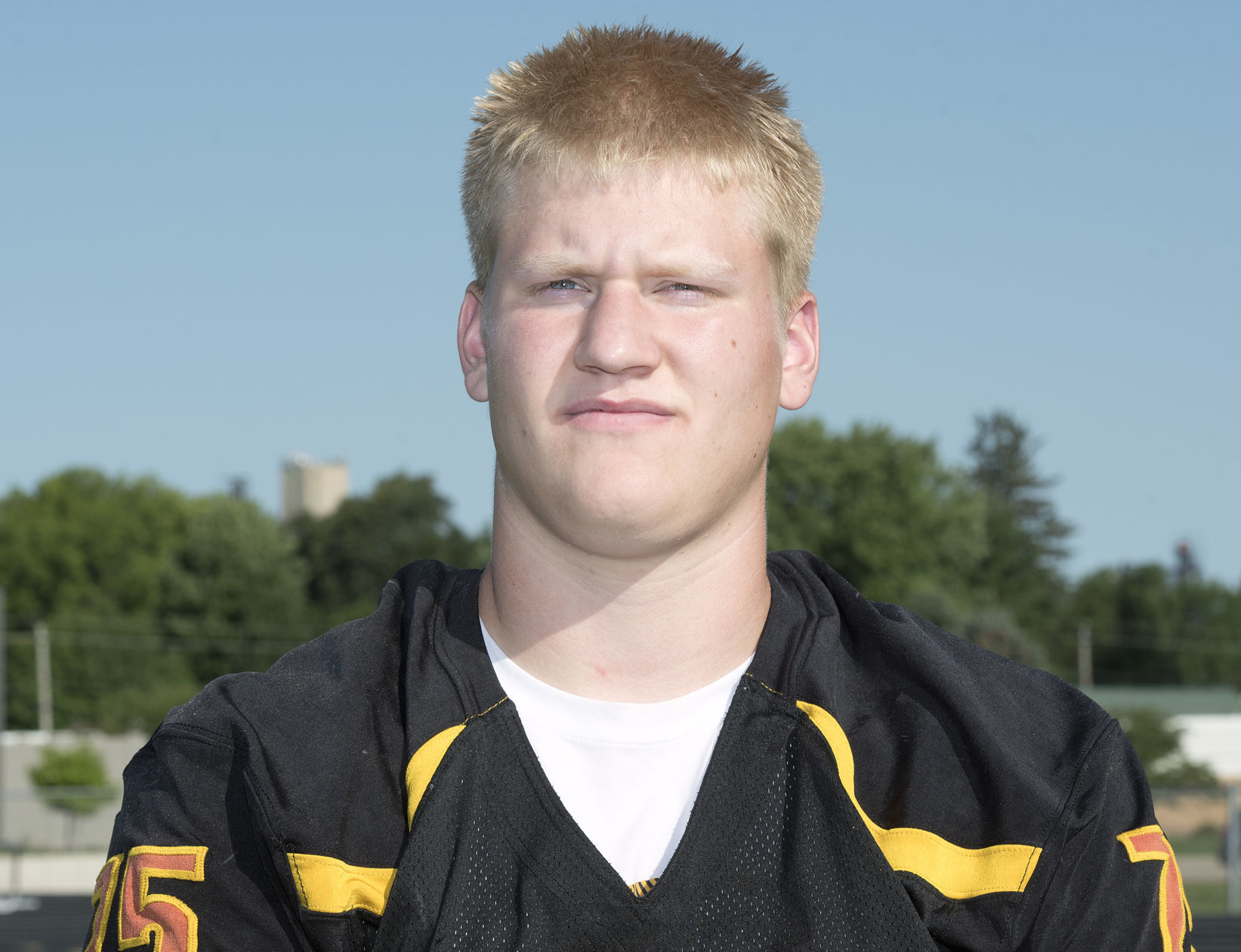 Ridge View football Ezra Miller